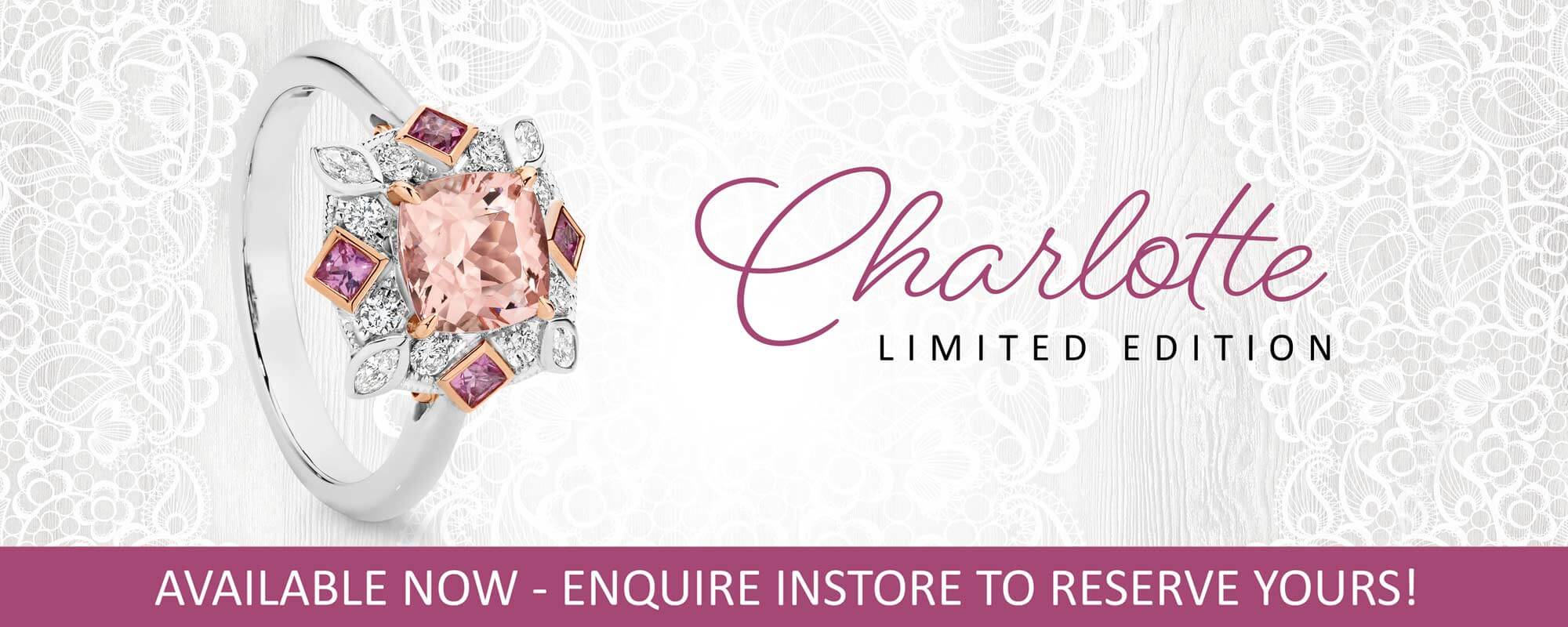 Shop Charlotte, Limited Edition Ring At Andersons Treasure Store